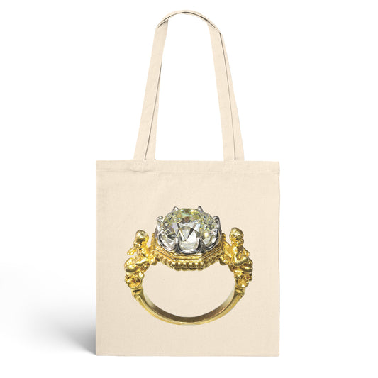 Wièse Diamond Ring Tote Bag