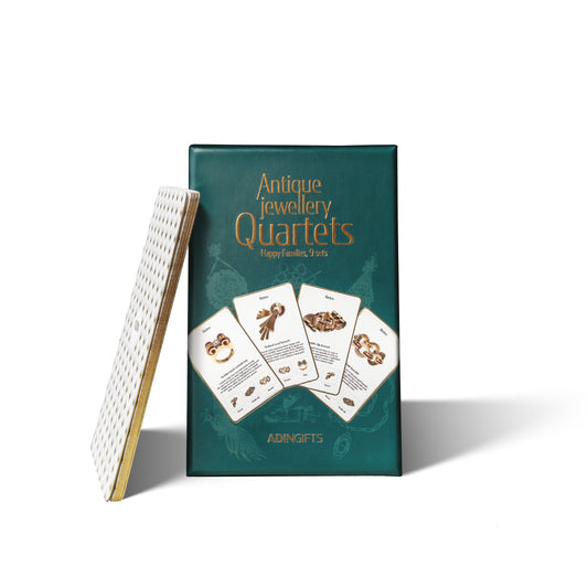 "Flagship Game" Antique Jewellery Quartets (Happy Families)